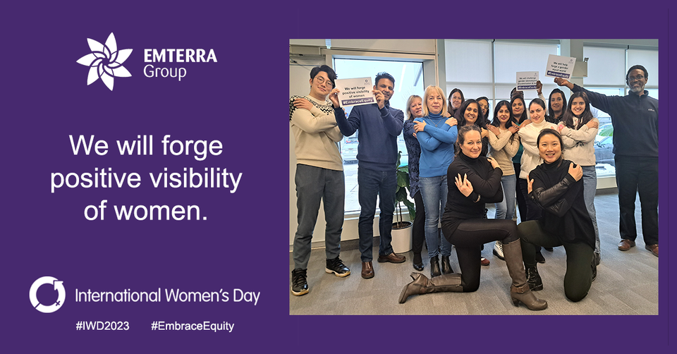 International Women's Day 2023 #EmbraceEquity - Emterra Group